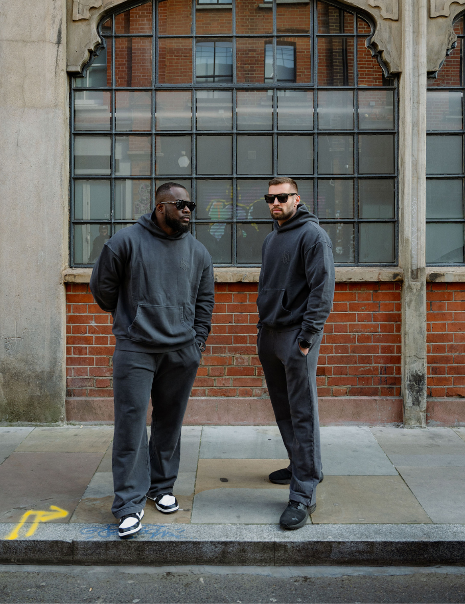 HUSLE Noir Hoodie Set - Image 5